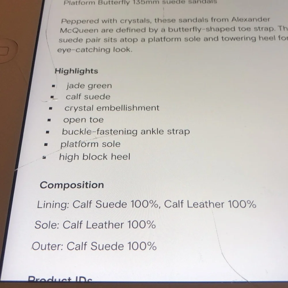 Alexander McQueen Crystal Platform sandals 135mm ! Stunning jade green !! - Picture 11 of 11